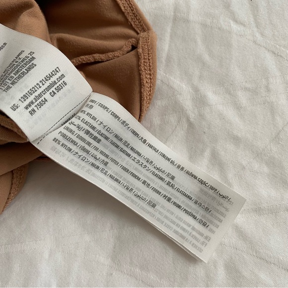 Abercrombie and Fitch High Neck Soft Collection Bodysuit - Picture 4 of 4